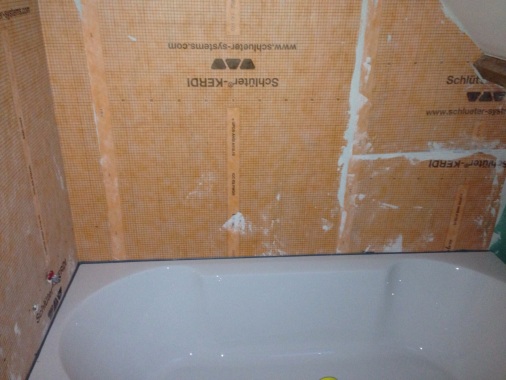 Étanchéité pour douche KERDI