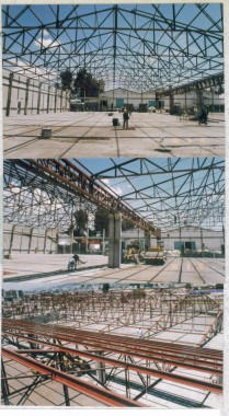 4.200 m2 fabricacion y montaje bodegas -offsetec- quito ecuador