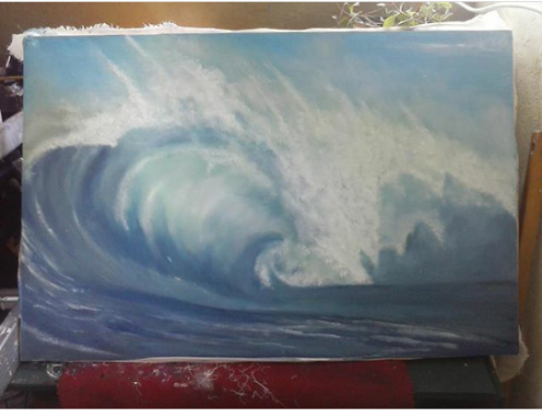 Pintura acrilica em tela