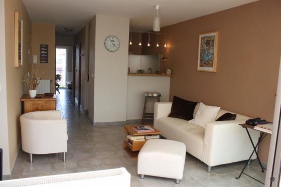 APPARTEMENT AGDE  RENOVATION du sol, des murs, et réaménagement du séjour cuisine et salle à manger