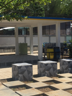 Renovasi Taman Dinas PUPR Kab. Tana Toraja, Sulawesi Selatan (2018)