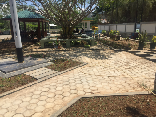 Renovasi Taman Dinas PUPR Kab. Tana Toraja, Sulawesi Selatan (2018)