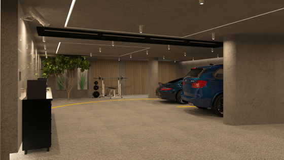 Conception d'une maison de 320m2 (garage)
