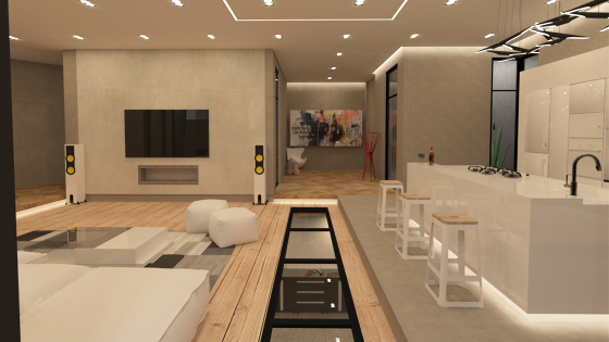 Conception d'une maison de 320m2 (int 1)