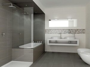 Création d'une salle de bain dans un garage