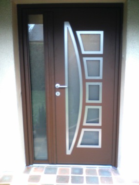 Porte d entrée alu 1/3