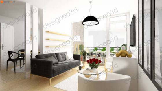 Home staging: aménagement d'un séjour salle à manger de 30m2