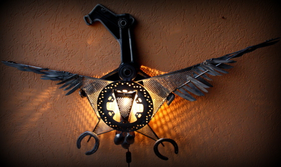 Lampada "Aquila"
ferro