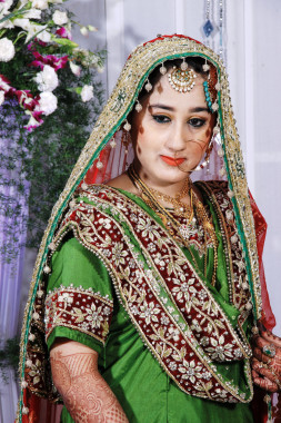 Bride Reception Hair & Makeup