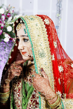 Bride Reception Makeup