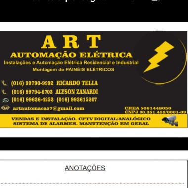Art  Automação Elétrica