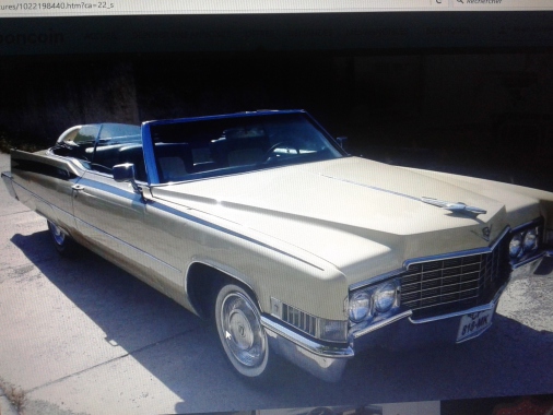 CADILLAC DE VILLE de 1969