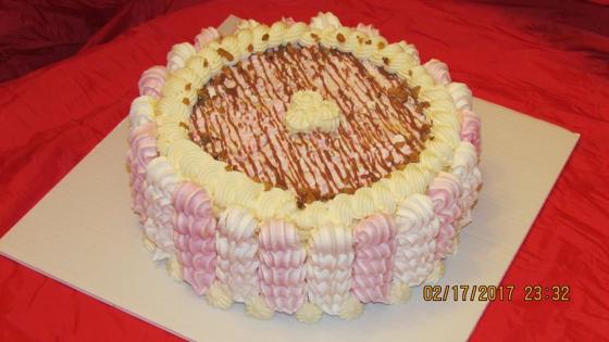 Cake 'Kiev' with cream cheese