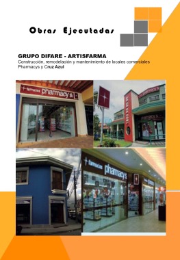 parte de obras ejecutadas