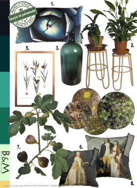 Summer 2016: Color design forecast Deep Rainforest Green and suggests matching color schemes with bright and fresh shades of green.