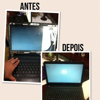 Troca de tela LCD