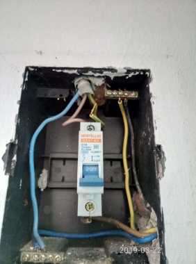 Penggantian MCB Rumah Bpk.Boby Kutabumi-Tangerang