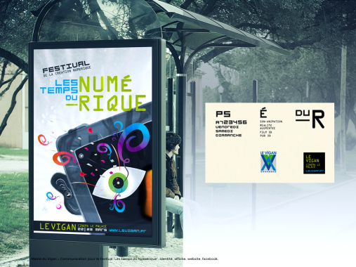 Communication du festival. Affiche, invitation, programme.