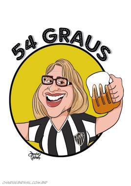 Caricatura para Caneca e Banner, presente de Aniversário