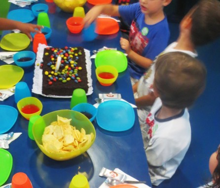 Acompanhamento em aniversários