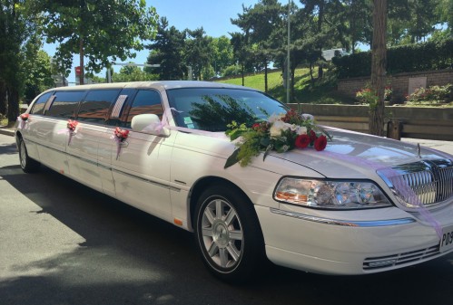 la limousine Lincoln  possède un grand bar avec verrerie en cristal, ou vous trouverez toutes sortes de douceurs rafraîchissantes.,climatisation, vidéo, séparation chauffeur ,écrans plats, sono Infinity et pour le plaisir des yeux, jeux de lumière et laser. Musiques sont à votre disposition pour fêter vos évènements importants, qu’ils soient privés ou professionnels !
capacité maximale 9 passager
