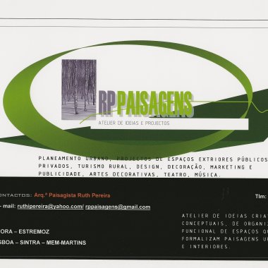 Rppaisagens - Atelier De Ideias E Projectos