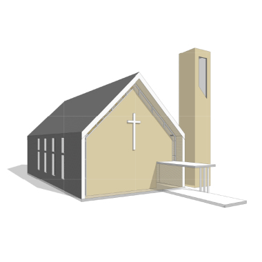 Projeto arquitetônico de reforma - Capela São Sebastião - 2016
