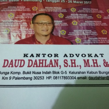 Kantor Hukum M.Daud Dahlan, Sh, Mh & Rekan