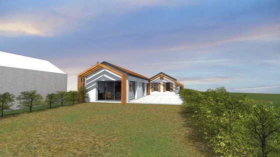 Rénovation et extension d'une maison en coeur d'ilot
