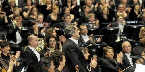 Riccardo Muti et l'Orchestre de Montpellier le 14 janvier 2012