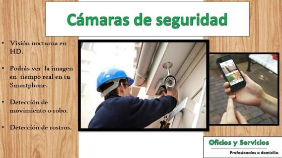 Instalación y venta de cámaras de seguridad conmutadores e interfones.