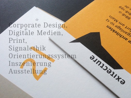Detail Flyer Exitecture Architekten