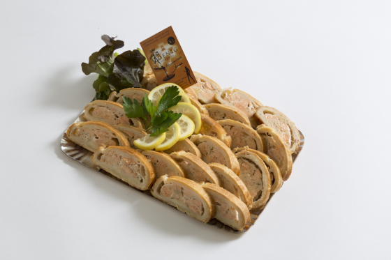 Mini pâté en croûte au saumon frais