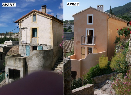 Rénovation vieille ville à Nyons (26)