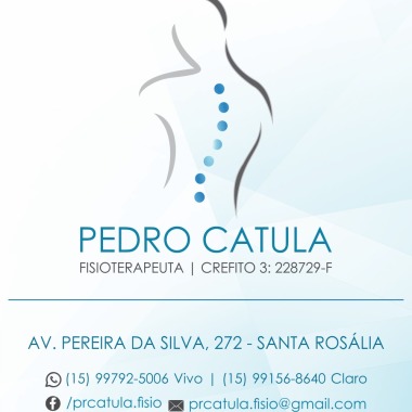 Fisioterapeuta Pedro Catula 