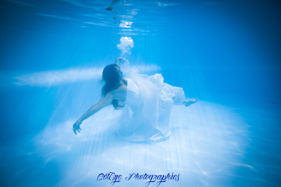 Underwater Bride - Aout 2015.