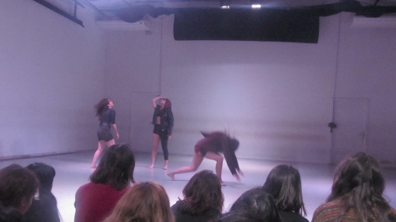 Obra de danza contemporanea