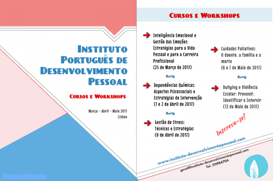 Cursos e Workshops - Março/Maio 2017