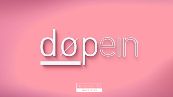 Création du logo | Dopein
3D minimal Logo