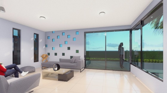 Ampliacióny remodelación de la sala (Familia E.M)