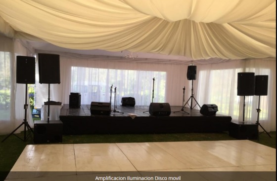 alquiler de  sonido para  todo tipo de  evento