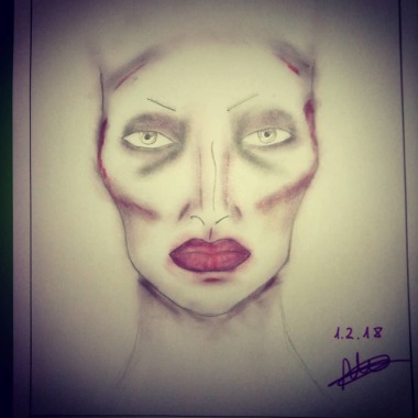 facechart zombie