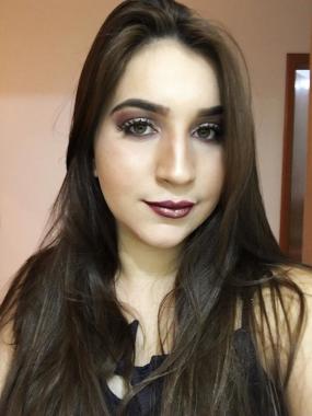 Sutilidade ao usar glitter e pigmento 