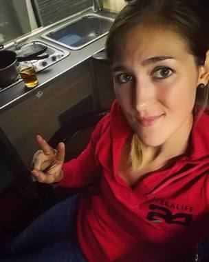 championne de belgique enduro vtt première cliente
