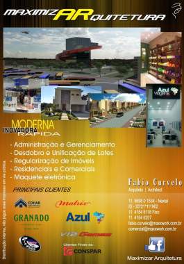 Maximizar Arquitetura se torna a Maxx Work Construtora.
Visite nosso Facebook: Maximizar Arquitetura e veja nossos trabalhos.