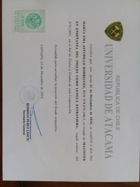 Titulo Magister