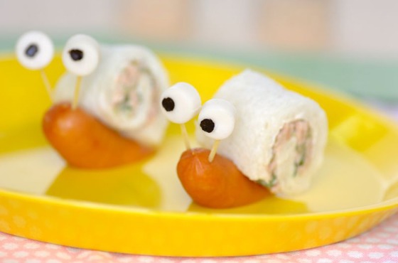 Caracoles salsicha