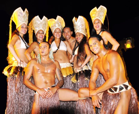 Troupe HEIVA I TAHITI  formule à 9 artistes