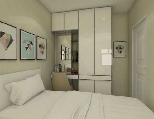 Apartemen Kalibatacity 2 Kamar tower ebony