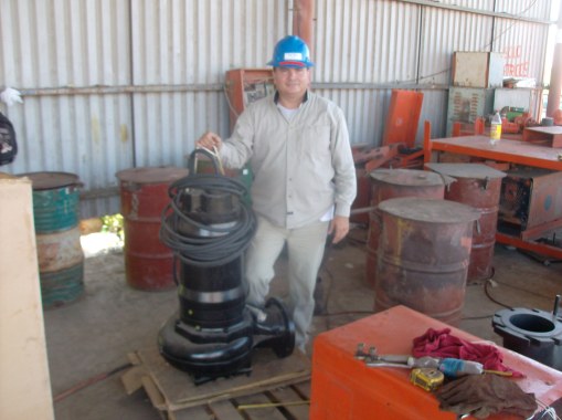 BOMBAS SUMERGIBLES INDUSTRIALES.